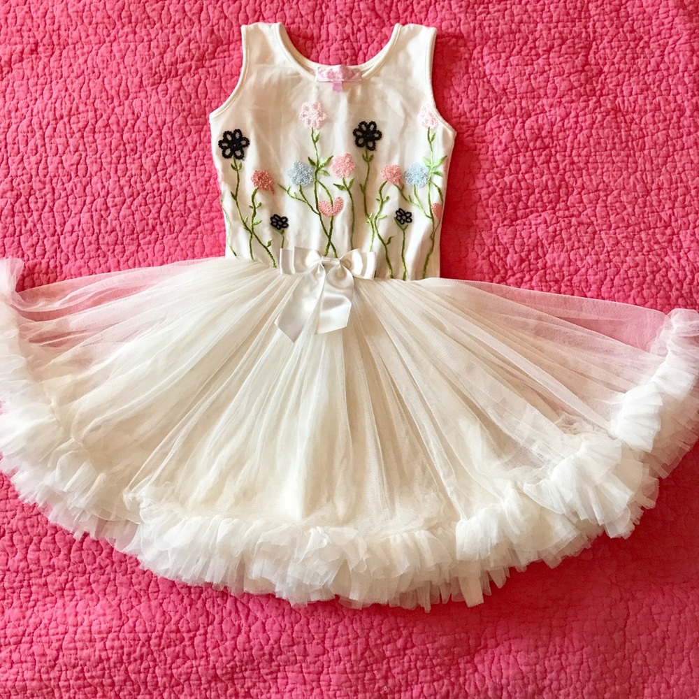 POPATU Girls elegant ruffle dress!